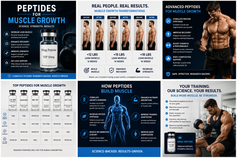 Peptides For Muscle Growth​